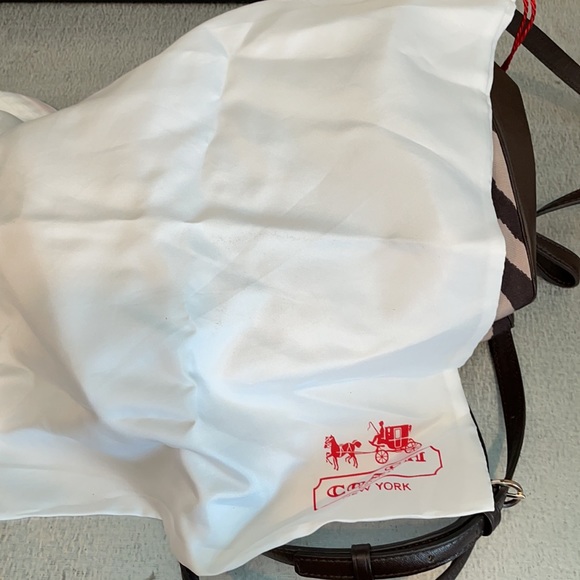 Coach zebra print bag NWT - Picture 7 of 7